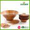 High quality eco-friendly bamboo bowl,wooden bowl wholesale