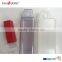 PP transparent plastic square tubes QP