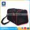 rectangle fashionable black pet bags