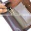 Boshiho small portable rolling leather pen pouch