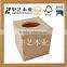 Tissue Box Cover Square Wood Bathroom Accessories Dispenser Holder