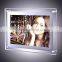 Retangle acrylic photo frame crystal led light box