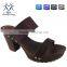 girls latest ladies high heel wedge horseshoe-soled slippers shoes and sandals
