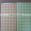Direct manufacture label matt silver paper self-adhesive label stickers