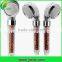 Having three energy balls of rain shower head