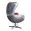 antique Leather Aviator Egg Chair