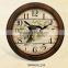 wooden Modern decorate gifts wall mounted clock wood wall Clock