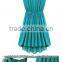 LATEST EUROPEAN LONG CHIFFON DRESS BLUE 563