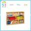 Hot sale high quality competitive price wooden 8 Cubbies Toy Storage Cabinet wooden strorage shelf