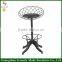 2016 new modern design furniture industrial metal adjustable bar stool