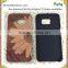 Handcraft Engraving Flowers Wooden Mobile Phone Cover For Iphone7 for galaxy s6 Case