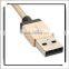 For iPhone For iPad USB Date Cable Transmission Cable Date Cable USB Cable 1M Golden