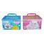 Handle Tin Cartoon Kids Coin Bank with Lock