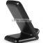 High Efficiency Triple Coils Desktop Wireless Charging Stand For All Qi-Compatible Phones