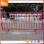 2017 best selling for crowd control barrier sliver powder painted concert security fence