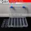 SWH1205 Top quality Transparent plastic fishing tackle box