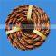 high strength 12mm tiger rope twisted cord (polyethylene) pe rope sisal rope