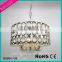 Modern Indoor Decorative Hanging Crystal chandelier For Living Room