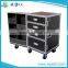 Guangdong event trade show folding table legs flight case with drawer