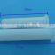 thin soft transparent elastic silicone rubber tube