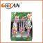Metal mini spades and rake for kids for gardening using