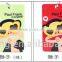 BPA Free Lovely Cartoon silicon Card / ID Holder Luggage Tag Bank / Bus / Credit Card Cover