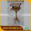 Wooden bird house/ Garden bird cage for birds with stand