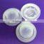 Custom made X punching slit soft silicone dispensing valve for squeeze bottle