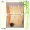topgrade unfinished color three compartments wood wine case