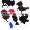15020410 Cartoon Felt Wall Sticker For Kids Room