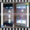 High quality led acrylic cabinet display case with lock/plexiglass protective display cabinet