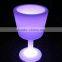 led wireless control and battery operated cooler led ice bucket