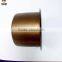 Iron Cup Holder With Coffee Coating , Bus Seat Cup Holder
