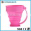 FDA silicone folding cup, traveling cups