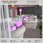 glass top led furniture party coffee table (cb800)