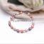 3-4mm rice shape freshwater pearl necklace and bracelet sets