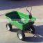 250kg plastic wagon cart, green color wagon cart