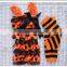 2016 Chian Product and Wholesale Halloween Set With Romper and Tops and Legging Warmer for Baby
