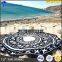 Purple Round Yoga Mat Beach Tapestry Boho Cotton Beach Towel cover up beach dress