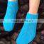 Luxury Ladies Willow design pure cashmere orchid pink footsie socks