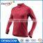 2017 China Custom sports wear men antibacterial long sleeve t shirt for running wear