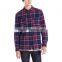 blow 3dollar oem factory yellow plain mens flannel shirt for cheap price