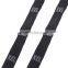 Polyester Clothing Labels Tags Craft Black Size XXL Embroidered Custom Appliques