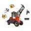 wheel loader ZL12F with optional accessories