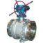 Cast Steel Trunnion Mounted Ball Valve Flanged Ends