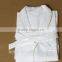 100 Cotton White Adult Waffle Bathrobe For Hotel