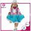 2016 new girls princess dress and baby forzen dress