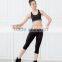 Adult two tone capri pants jogger pants