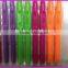 Colorful DIY plastic handle aluminum crochet hook in set