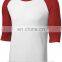 new design 3/4 sleeve men's fashion baseball jersey